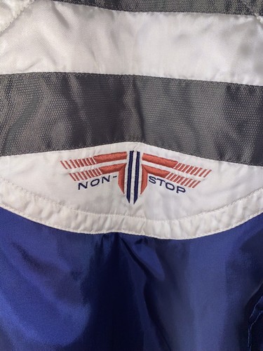 TYROLIA Mens M Skiwear Red/White/Blue Ski Jacket Full Zip Vintage SmFlaw See Pic - Picture 7 of 12