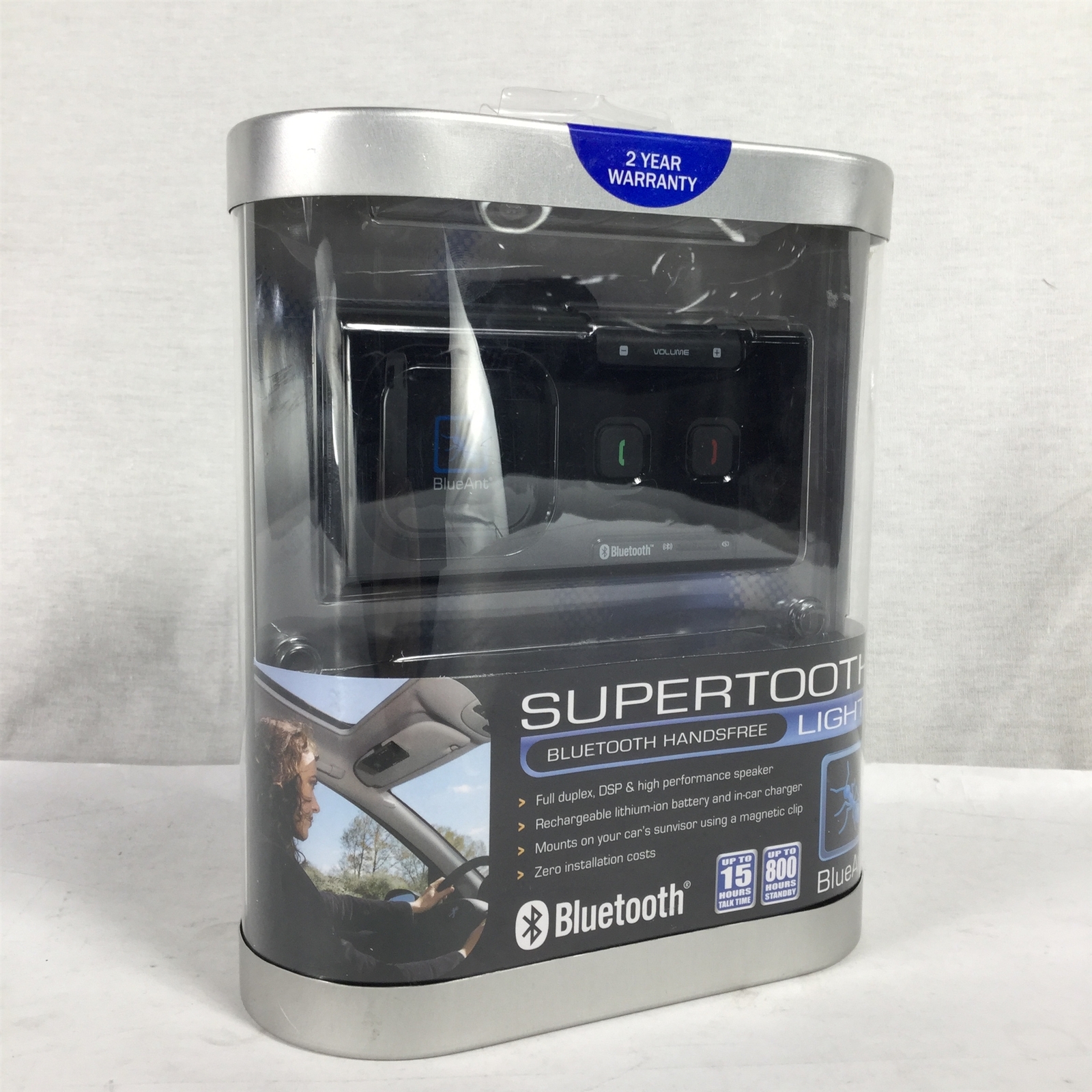 BlueAnt Supertooth Light Bluetooth Handsfree Speaker Black NEW