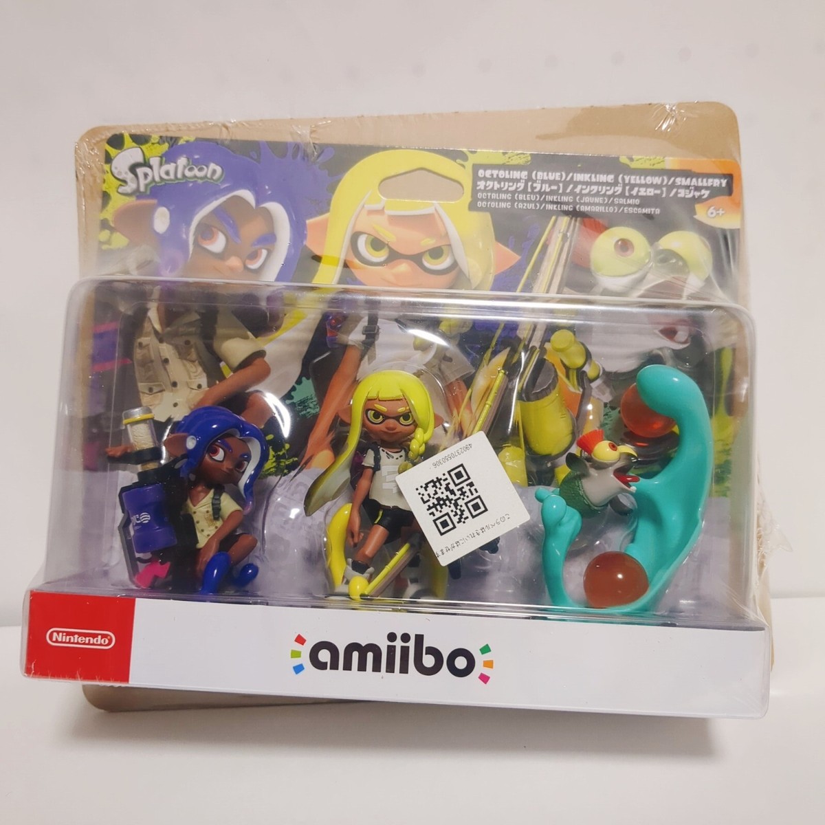 amiibo ジュン Splatoon 3 Triple Pack - Inkling Yellow, Octoling Blue