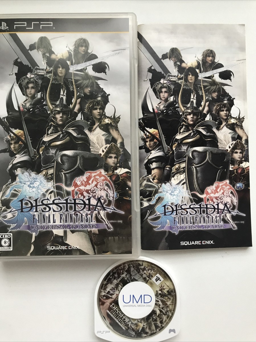 PSP Playstation Portable Final Fantasy dissidia Square enix used