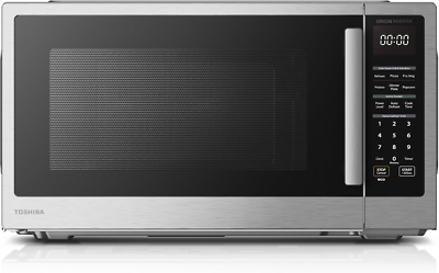 Stainless Steel 2.2 Cu Ft Countertop Microwave with Sensor Cook