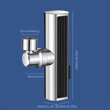 20 Aeratori Per Rubinetto Con Guarnizioni - Filtro Antispreco Per Acqua (Grigio/Verde) - Foto 3