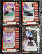 Limited Vinegar Trunks Saga Starter Set Personality Lv1-3 HT DBZ CCG Score Cards