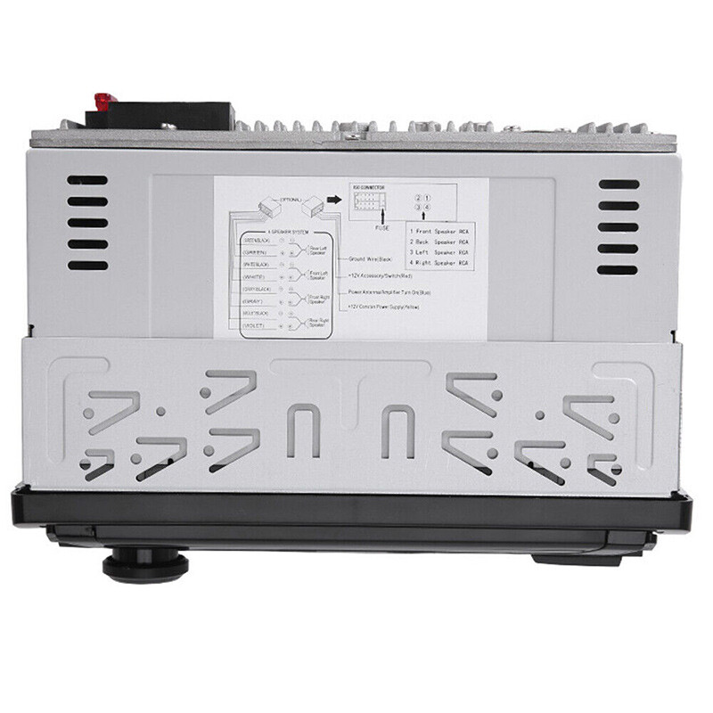 Car Stereo Single 1 DIN InDash FM Radio Stereo CD DVD MP3 Player A eBay