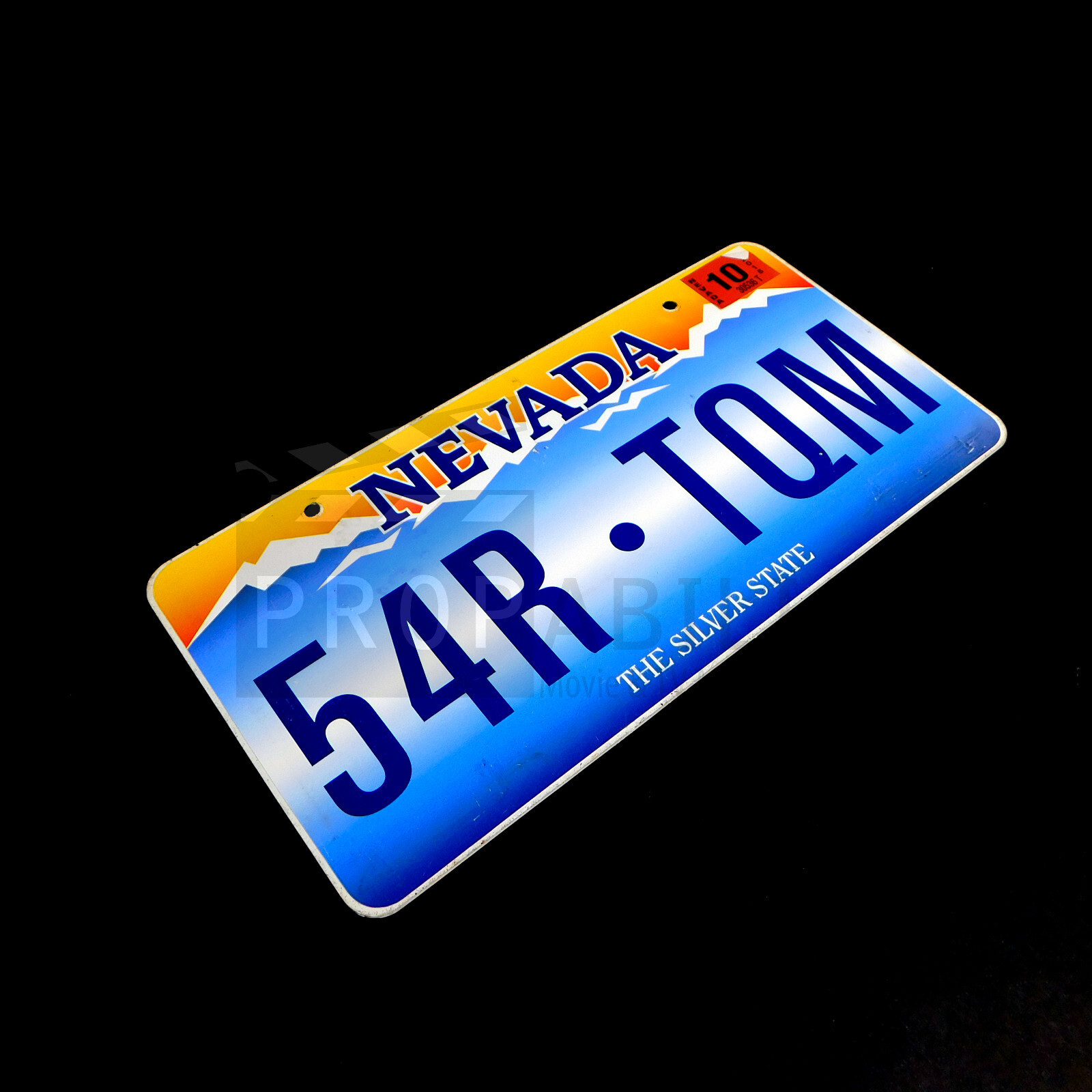 Mr Johnson's License Plate Tv Series Prop (0002-7188)