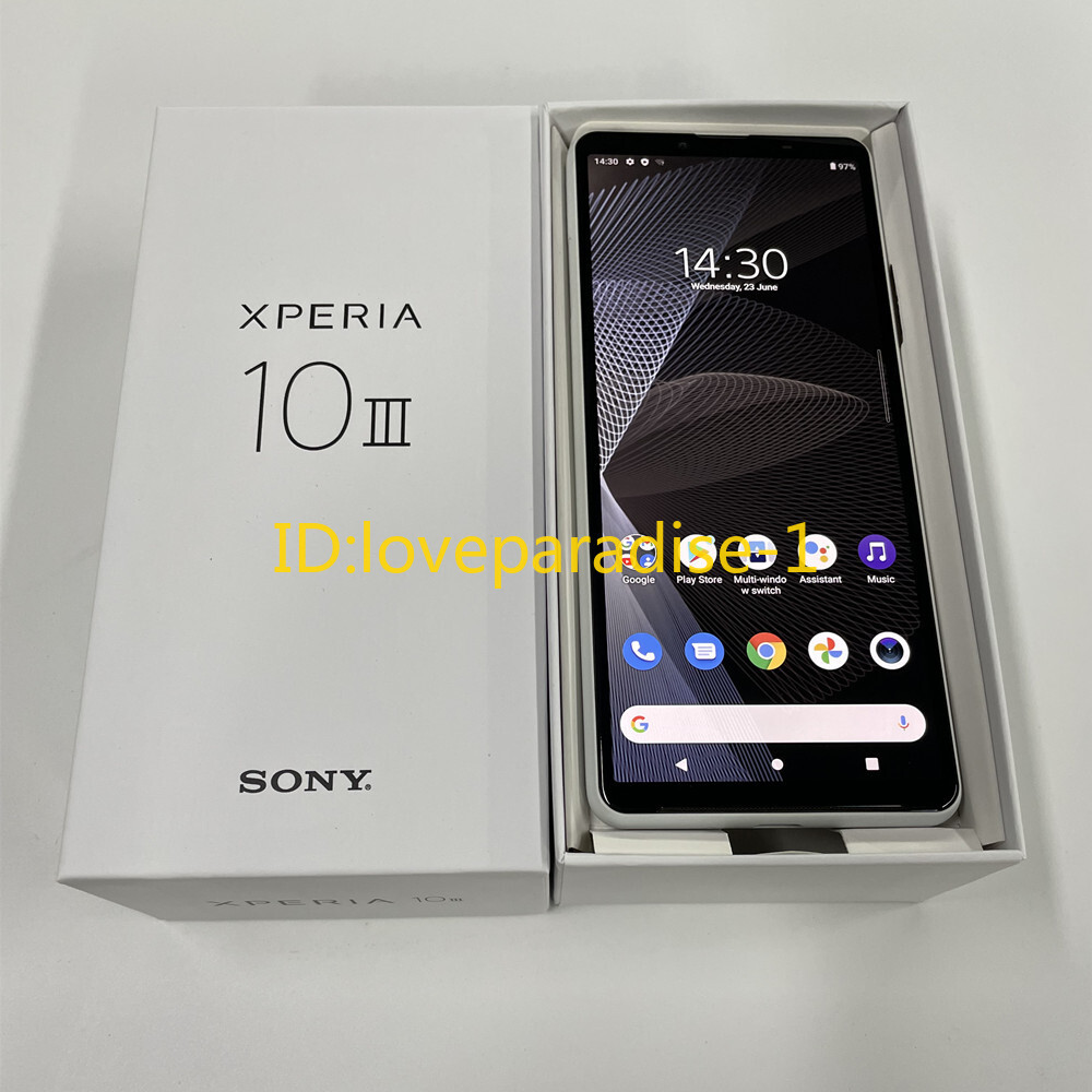 Sony Xperia 10 III - 128GB - Blue (Unlocked) (Dual SIM) for