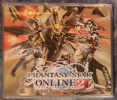 Phantasy Star Online 2 Original Sound Tracks Vol.3 (4CDs) Japan OST  TOP-Zustand