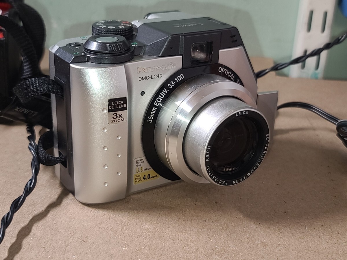 Panasonic LUMIX DMC-LC40 3.9MP Digital Camera Optical 3X