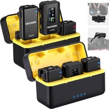 Neewer Cm28 Wireless Lavalier Microphone System With Charging Case,*rrp £349.99.