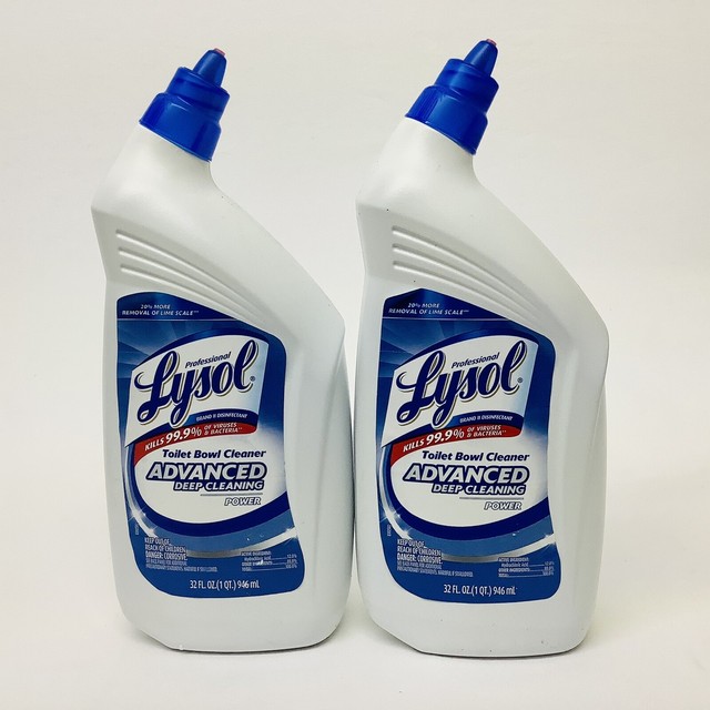 Lysol Professional Toilet Bowl Cleaner Advanced Deep Cleaning 4pk Net