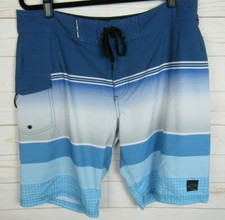 Pipeline Mens Blue Swim Trunks w/No Liner Size 34