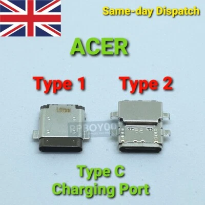 Acer Chromebook CB5-312T Charging Port DC Power Jack Connector socket Type-C USB