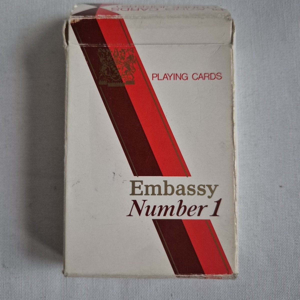 embassy 1 cigarettes Embassy Number 1 Playing Card Red Box Cigarette Packet Theme (Box Only)