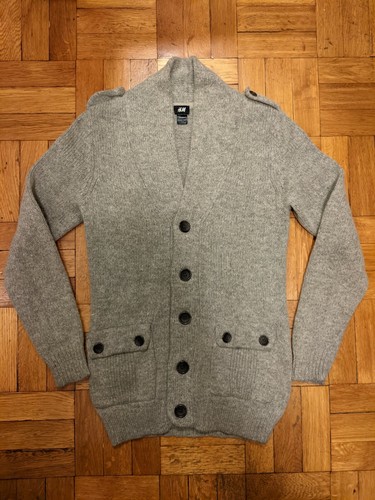 H\u0026M Shawl Collar Knit Men's Cardigan 