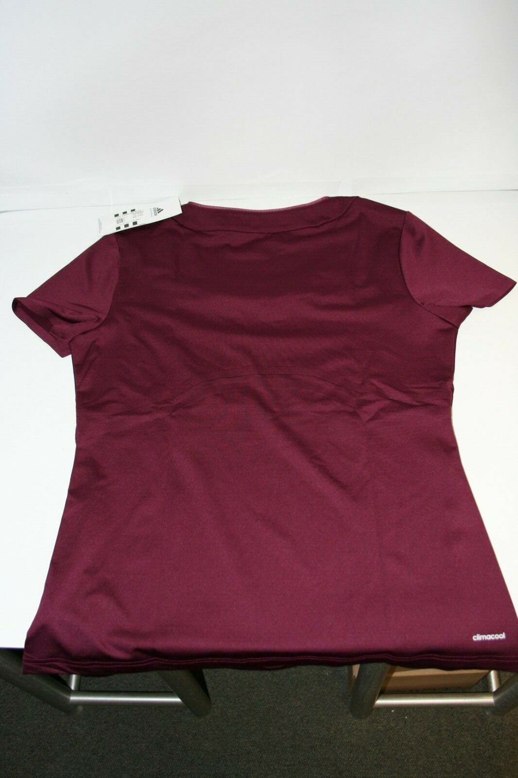 Adidas Climacool Tennis Tee Shirt BURGUNDY M NWT eBay