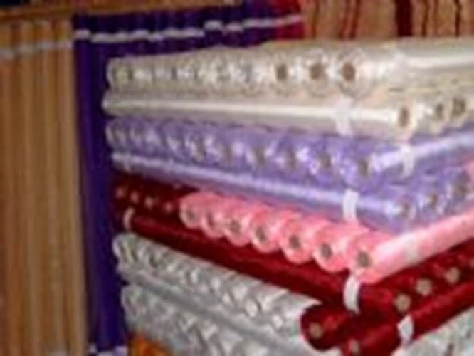 Wholesale 100 MTS WHITE Plain Organza Fabric 150CM Wedding Venue drape - Image 2 of 2