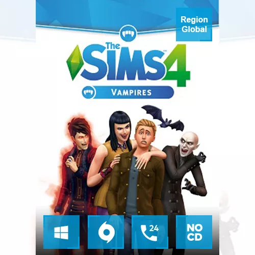 The Sims 4 Vampires Game Pack DLC for PC Game Origin Key Region Free