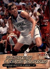 2000 Ultra WNBA #40 Andrea Lloyd Curry RC MINNESOTA LYNX TEXAS LONGHORNS