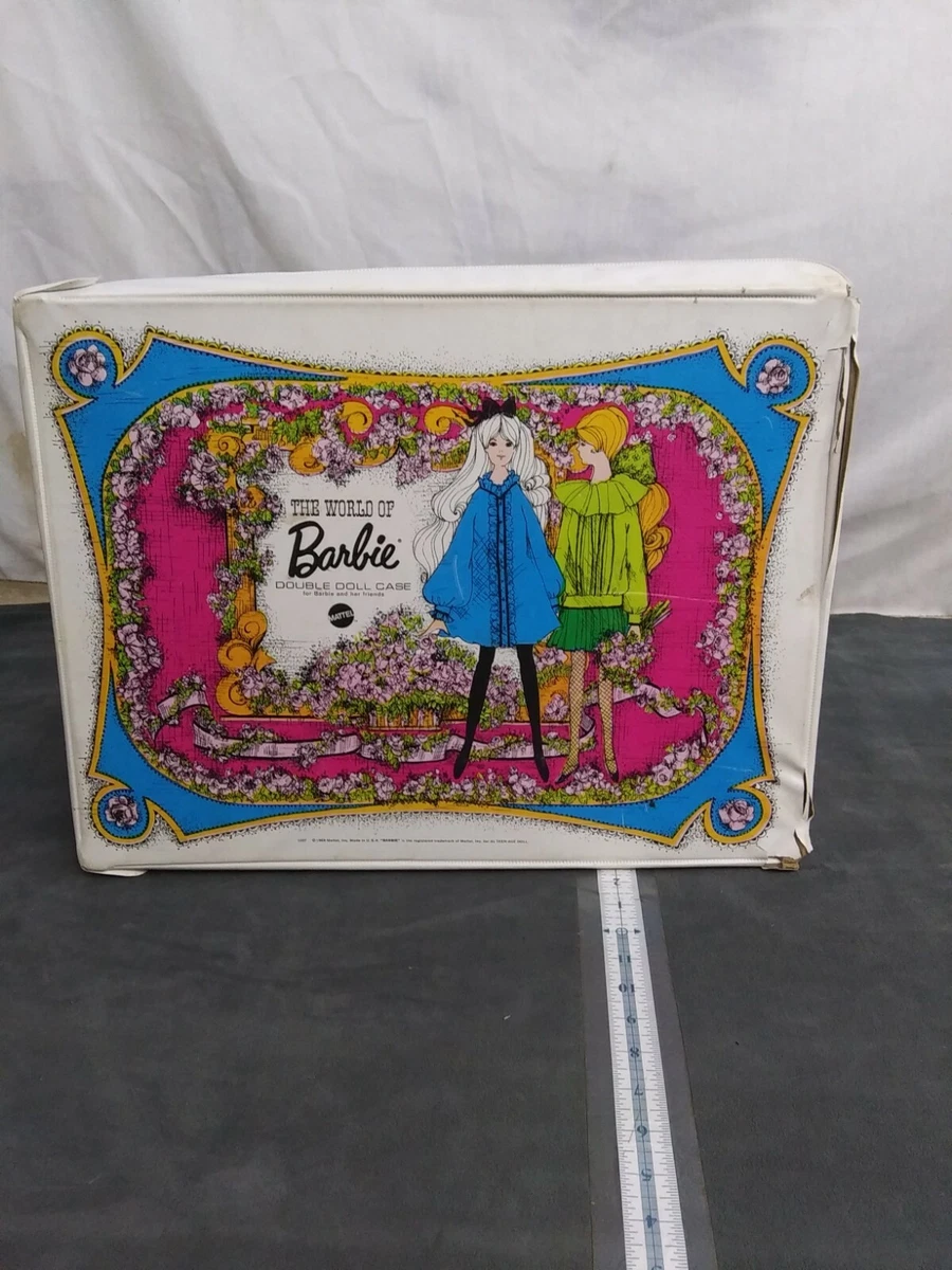 The world of barbie doll best sale case 1968