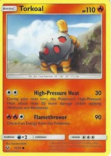 POKEMON CARD TORKOAL 11/73 NO 324 COAL POKEMON TCG CCG