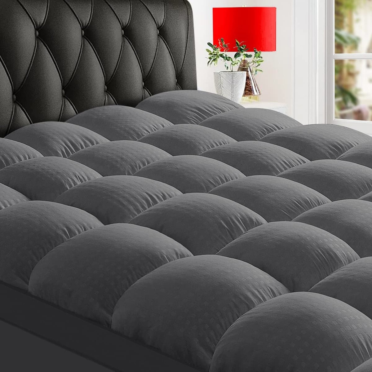 Twin XL Size Mattress Topper for Back Pain, Extra Thick Cooling