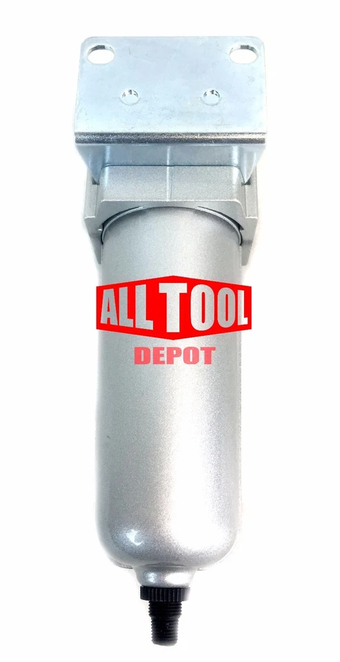 1/2" Compressed Air Line Moisture & Water Filter Trap Air Compressor Auto Drain - Image 4 of 4