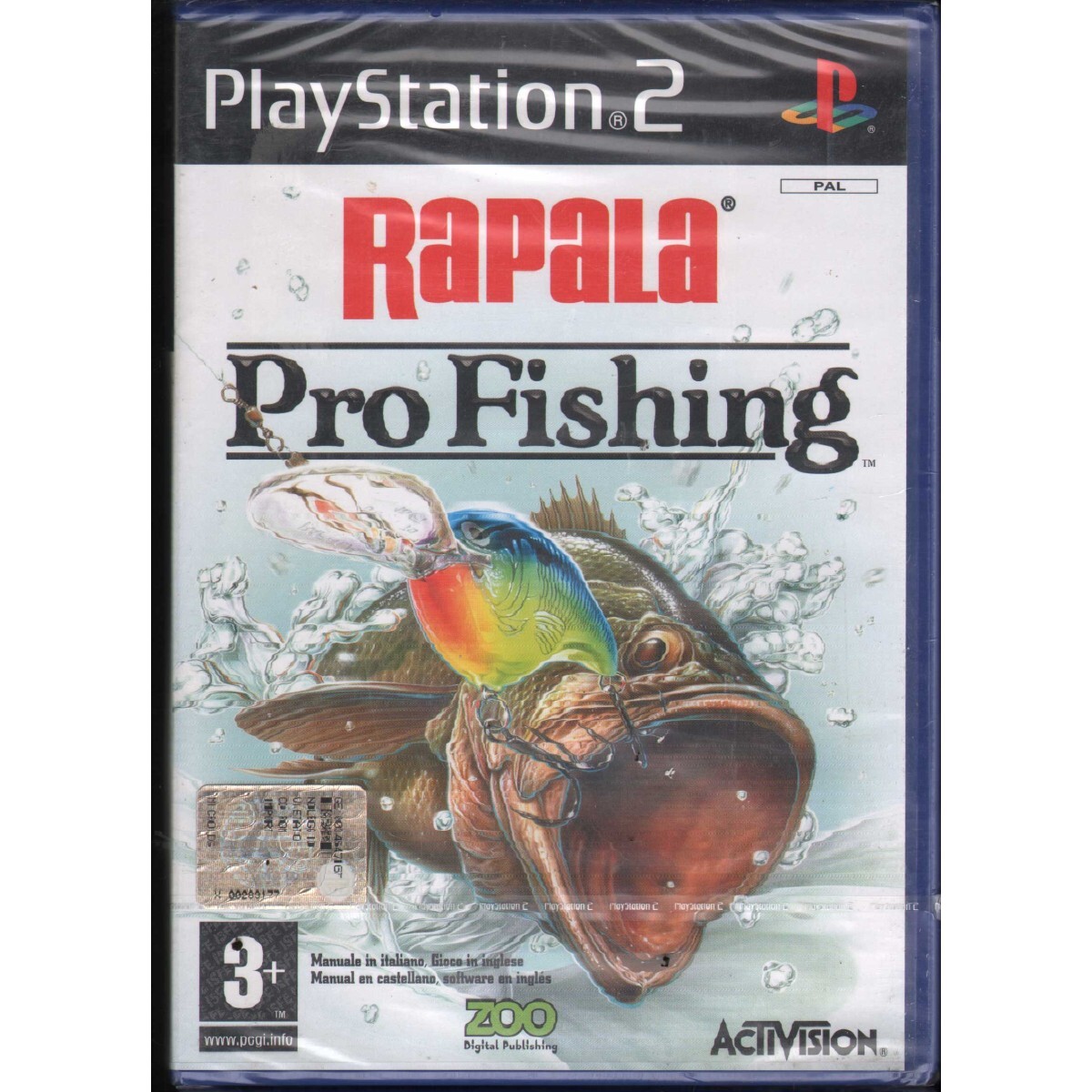 Rapala Pro Fishing Playstation 2 PS2 Sealed 5060034553212