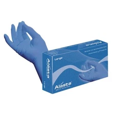 DASH Alasta 100 Nitrile Exam Grade Disposable Gloves, Violet Blue, 3.1 mil, Box 