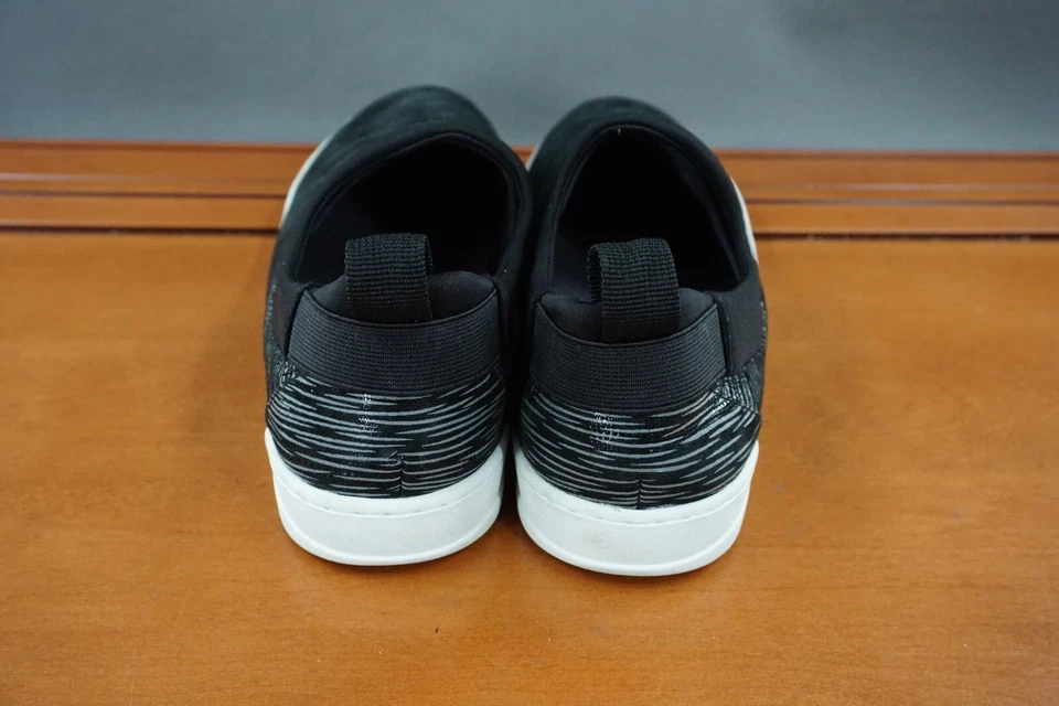 Zapatilla deportiva informal Softwalk Maya para mujer 9 negra cómoda sin cordones Foto 4 de 4