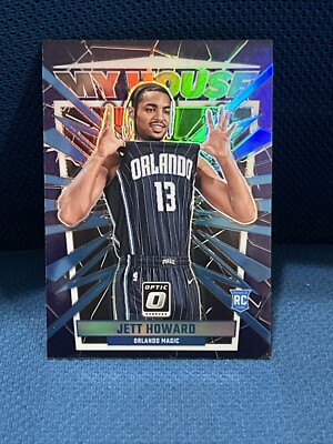 2023-24 Panini Donruss Optic - My House Holo Prizm Purple #14 Jett Howard (RC)