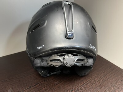 smith aspect helmet replacement parts Matte Black Smith Aspect Helmet USED MEDIUM size (55-59 cm)
