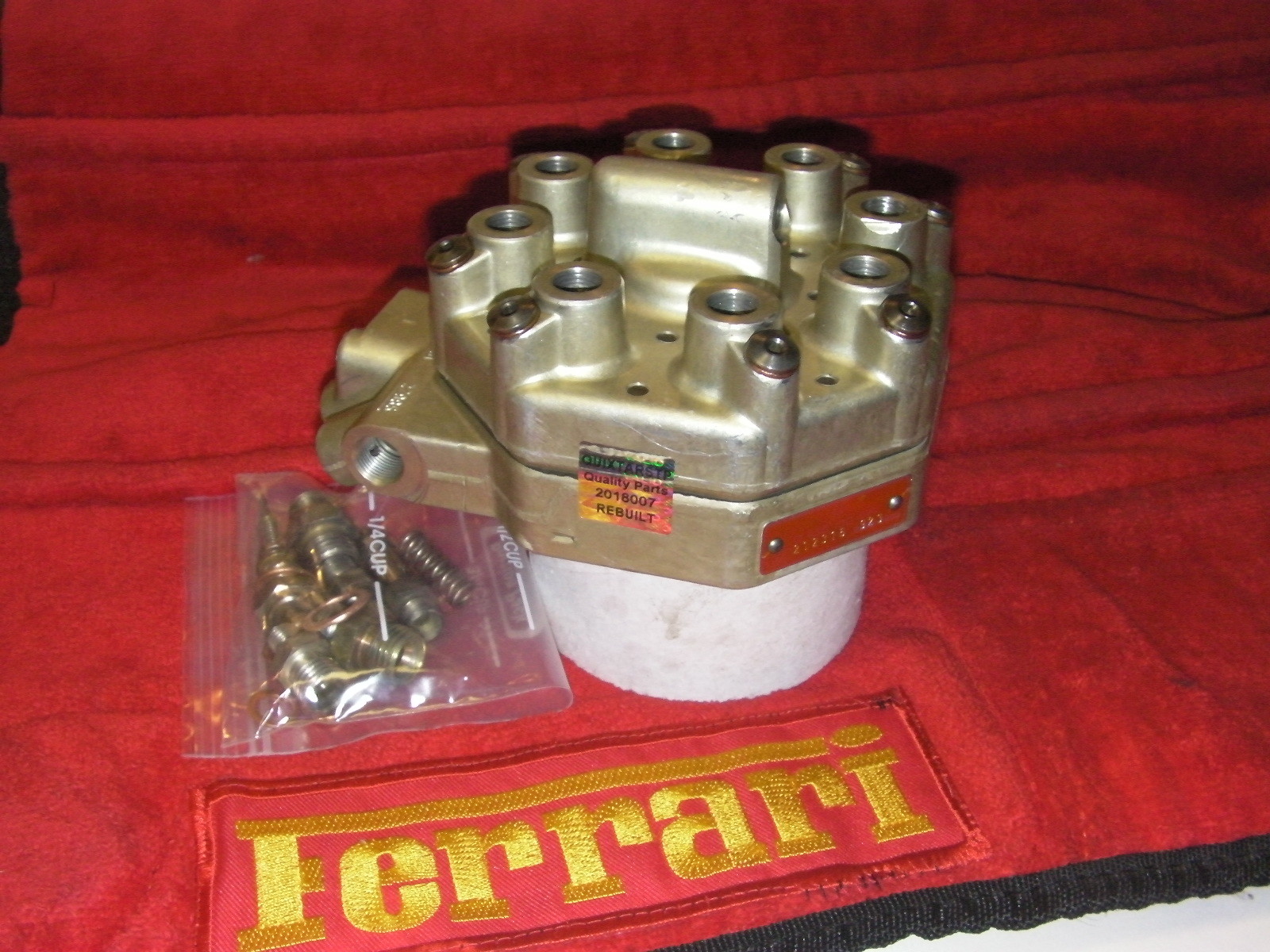 $300 Back NEW REBUILD 1YR WRNTY! FERRARI FUEL DISTRIBUTOR 308 GTBI GTSi MONDIAL