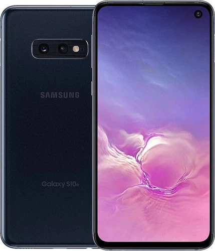 Samsung Galaxy S10E G970U 128GB Prism Black Android entsperrt Smartphone - Open Box - Bild 1 von 7