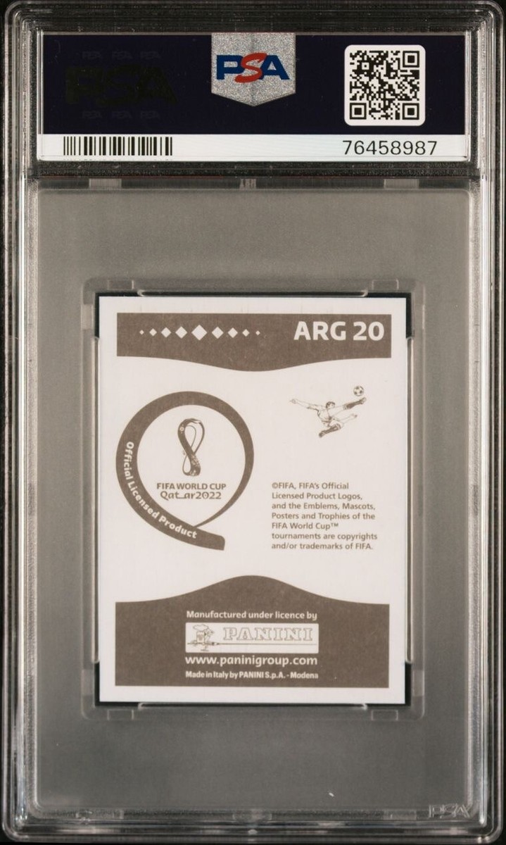 Lionel Messi 2022 Fifa World Cup Qatar ARG20 Sticker Blue