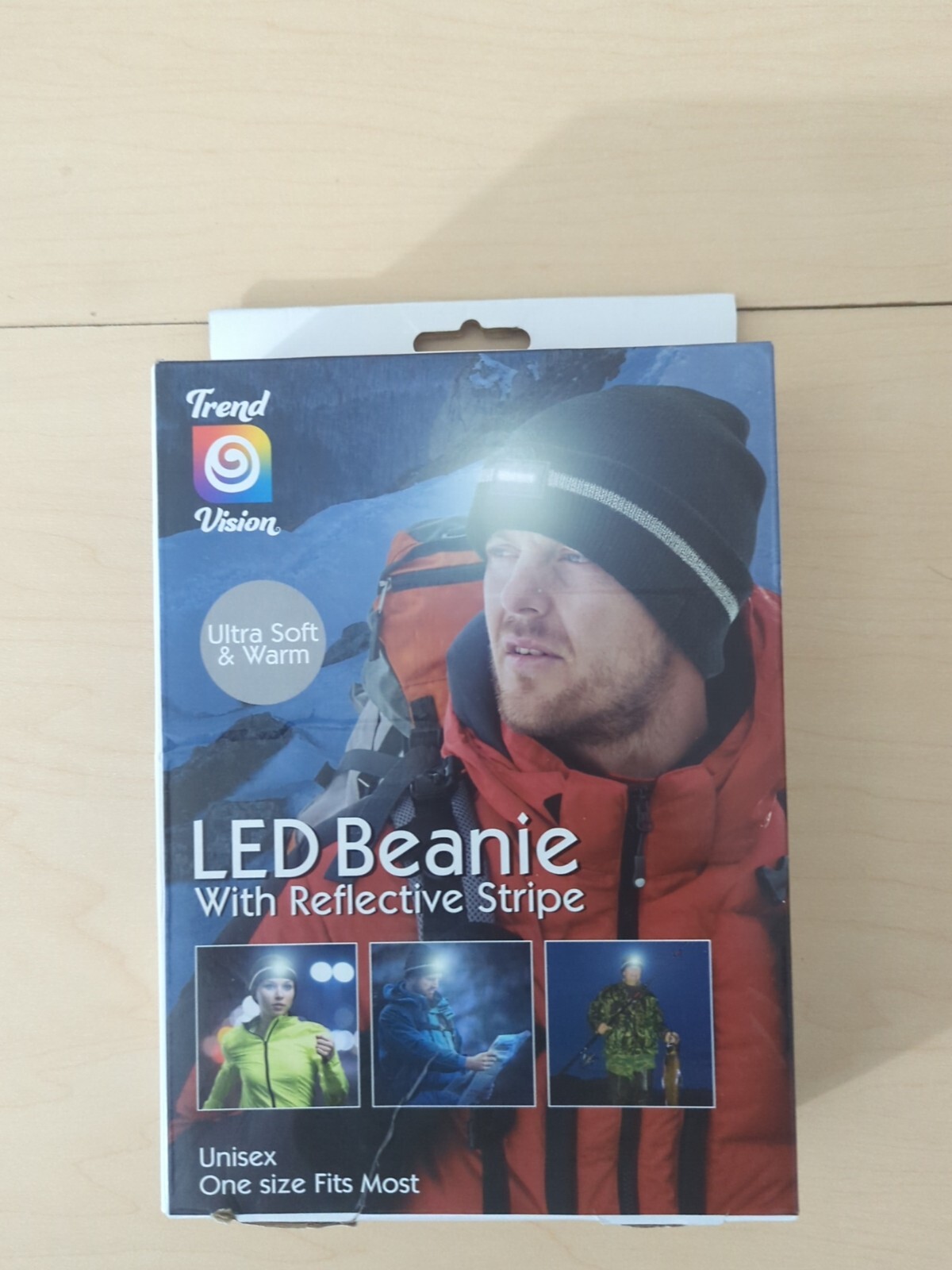 LED Light-Up Beanie Hat for Nighttime Visibility-image