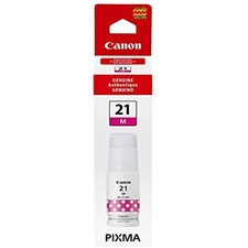 Canon GI-21 Magenta Ink Bottle, Compatible to G3260, G2260 G1220 Supertank-NEW