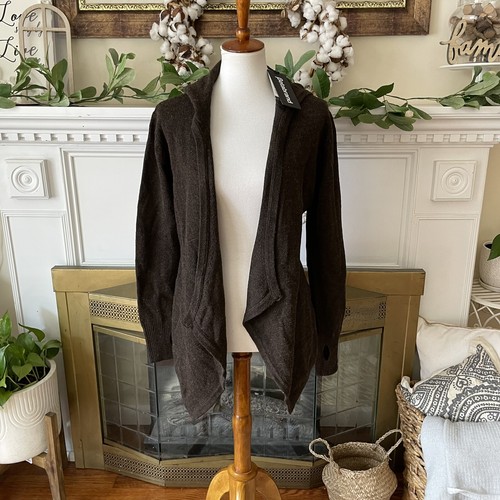 NWT Betabrand Black Sheep Wrap Sweater 