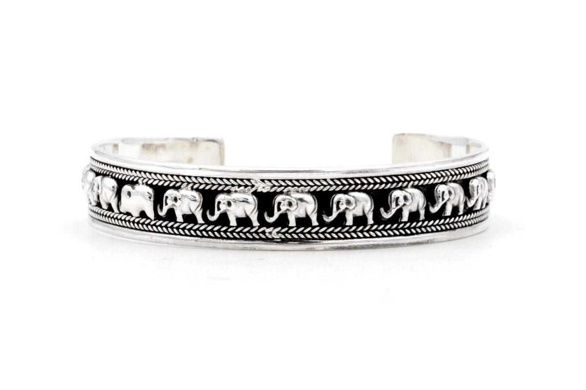 Adjustable bangle bracelets with charms sale
