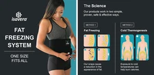 Isavera Fat Freezing System - Freeze Fat Cells at Home - Waist/Body Sculpt - NIB