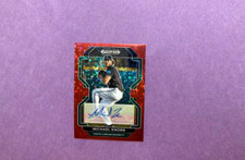 2022 Prizm Draft Picks Baseball Base Auto Red #PDP103 Michael Knorr 🔥NM+