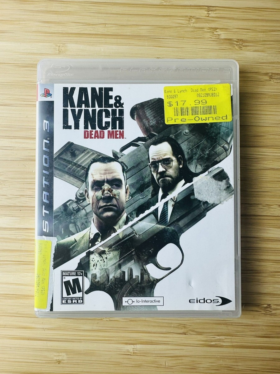 Kane & Lynch: Dead Men | Sony PlayStation 3 | PS3 NO MANUAL | eBay