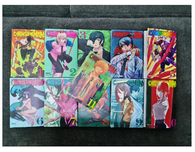 Manga: CHAINSAWMAN BOX SET EDITION von Tatsuki Fujimoto (ENG Comic) Vol. 1-11...