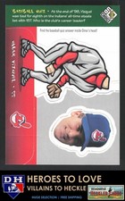1999 UD Choice Mini Bobbing Head Omar Vizquel #11 Cleveland Indians