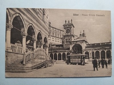 Udine - Piazza Vittorio Emanuele - Tram.
