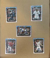 2024 Topps Holiday Baseball Variation SP 5 Card Lot Soto Witt Tatis Robert Jr