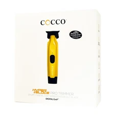 COCCO Hyper Veloce Pro Trimmer Digital Gap DLC Blade Yellow, NEW