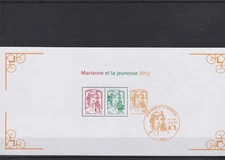 France 2013 Souvenir Block Marianne And The Youth New ** YT 82