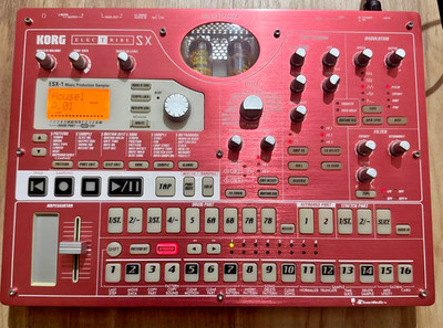 Korg Electribe ESX-1 SmartMedia Sampler Sequencer Valve Force Box Manual Adapter