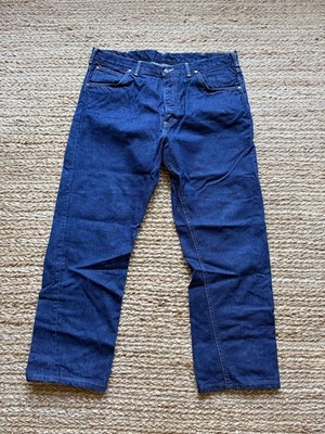 WAREHOUSE x LEE Japan 1960s REPRO SELVEDGE 101-Z DARK DENIM JEANS 38