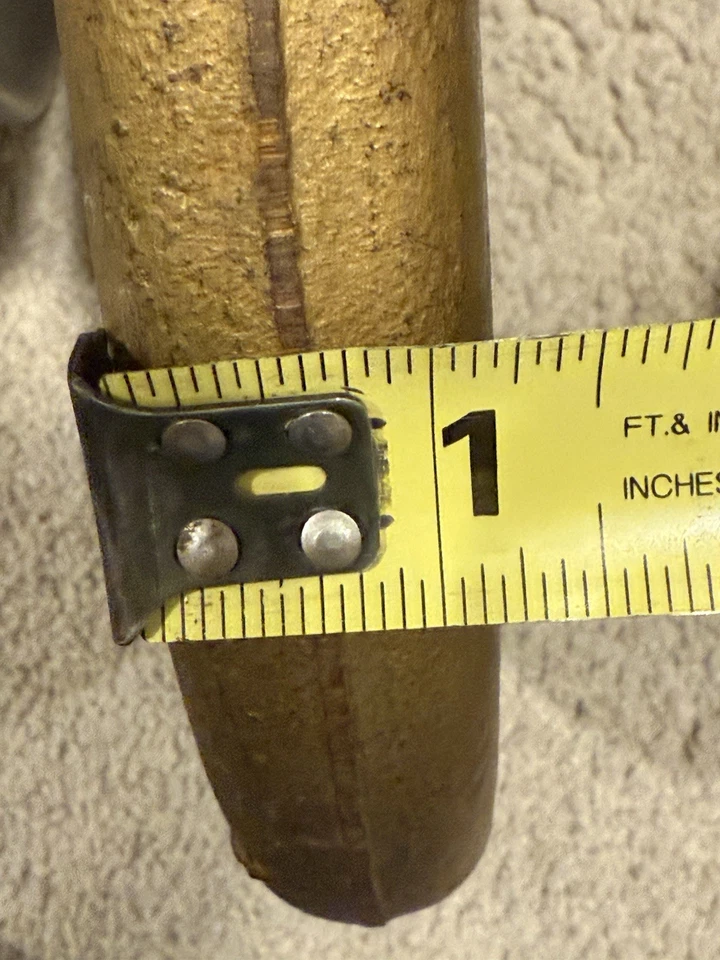 Par de placas de peso vintage WEIDER de 25 libras de peso ORO 50 libras en total Foto 4 de 4